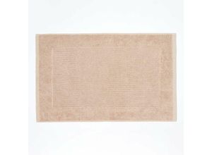 5055967435445 - Imperial Badematte 100% Baumwolle beige - Beige - Homescapes