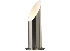 5056004200064 - Inspired Lighting - Inspired Deco - Indio - Tischlampen-Uplighter mit Inline-Schalter GU10 Satin Nickel