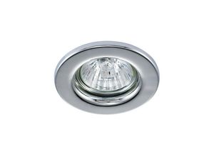 5056004200361 - Inspired Lighting - Inspired Deco - Hudson - GU10 Fixed Recessed Downlight Chrom poliert (Lampe nicht im Lieferumfang enthalten)