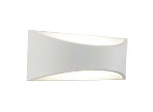 5056004204581 - Inspired Lighting - Inspired Deco - Aryana - LED-Wandleuchte mit Auf- und Abwärtsbeleuchtung 6 w 3000 k Sandweiß 375 lm IP54