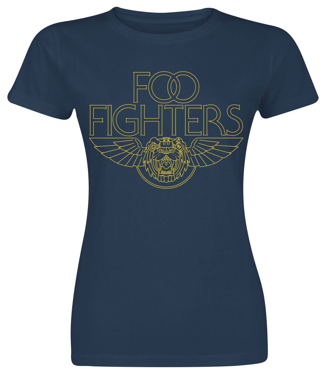 5056012017586 - Tiger Wings T-Shirt navy in S