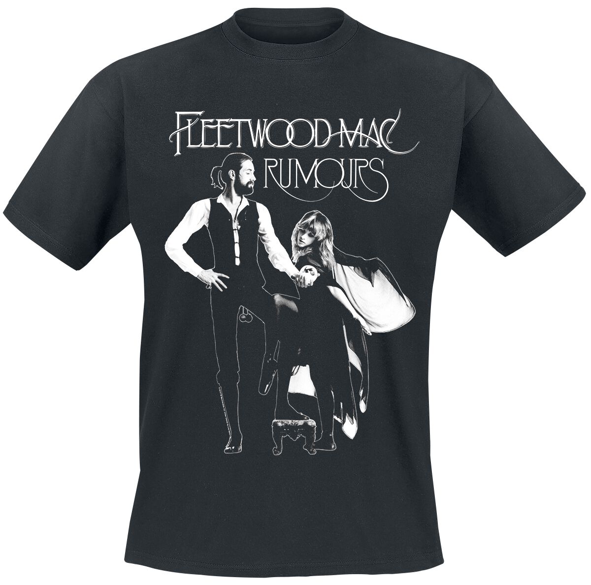 5056012044018 - Rumours T-Shirt schwarz in S 5056012044018 - Rumours T-Shirt schwarz in S