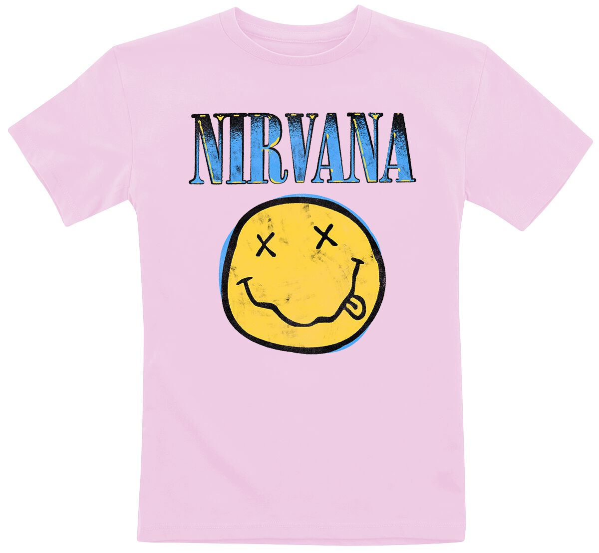 5056012053867 - Kids - Gradient T-Shirt rosa in 140 5056012053867 - Kids - Gradient T-Shirt rosa in 140