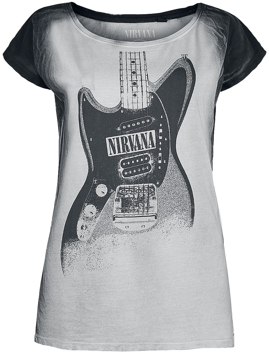 5056012055878 - Guitar T-Shirt schwarz grau in M