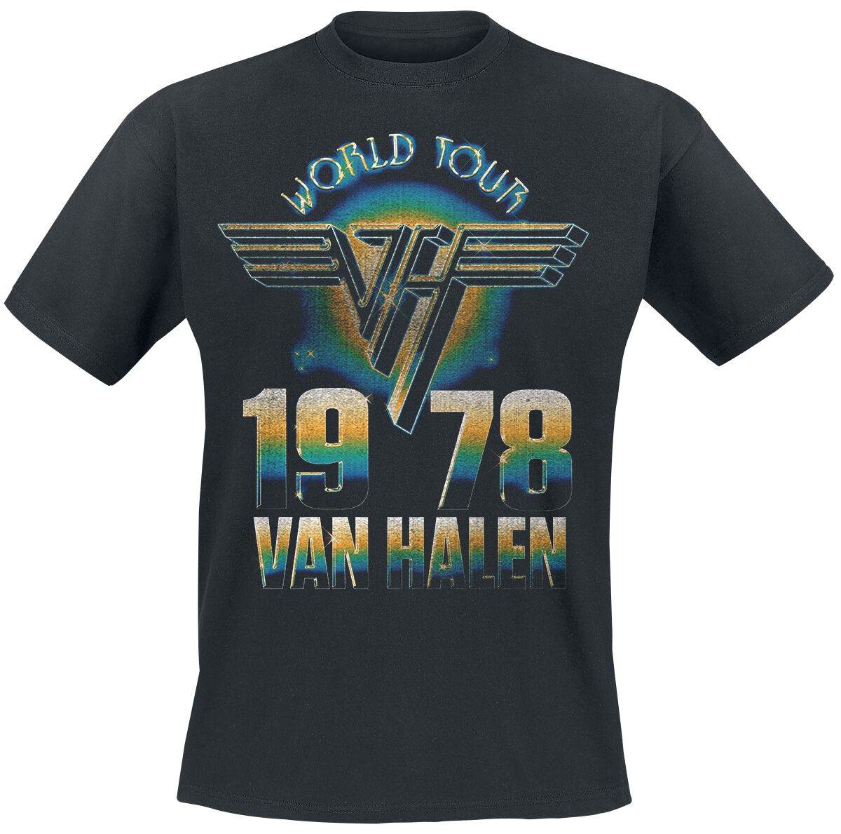 5056012059838 - World Tour 78 T-Shirt schwarz in XXL 5056012059838 - World Tour 78 T-Shirt schwarz in XXL