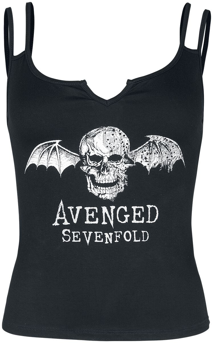 5056012068540 - Deathbat Top schwarz in XXL