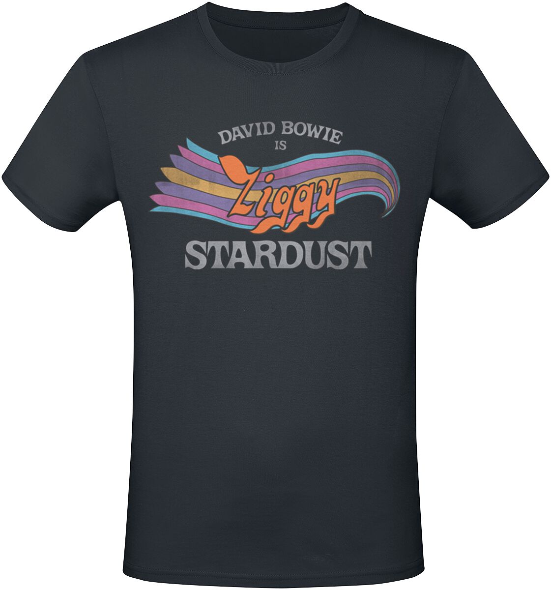 5056012073476 - Ziggy Stardust T-Shirt schwarz in S