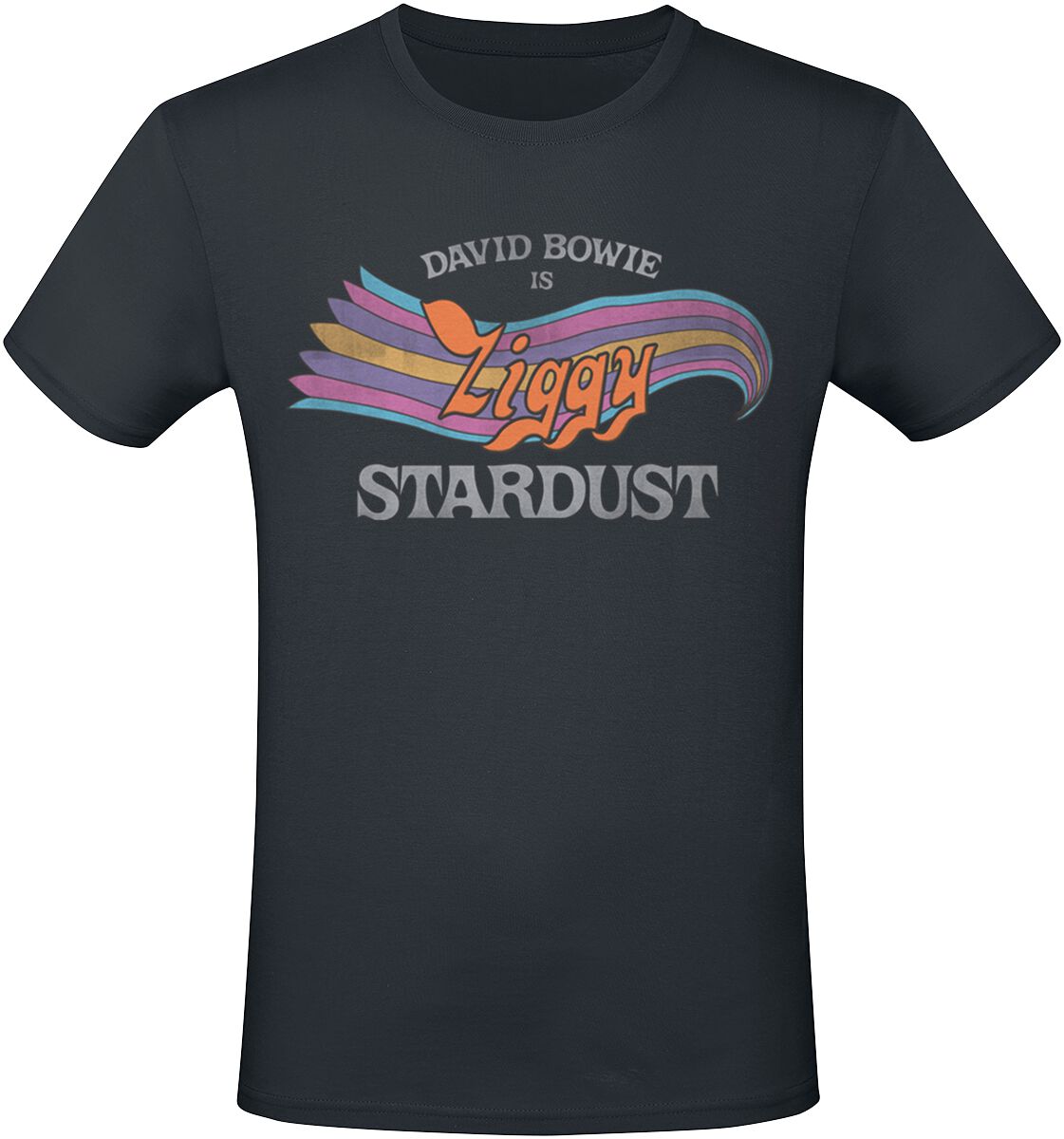 5056012073520 - Ziggy Stardust T-Shirt schwarz in 3XL