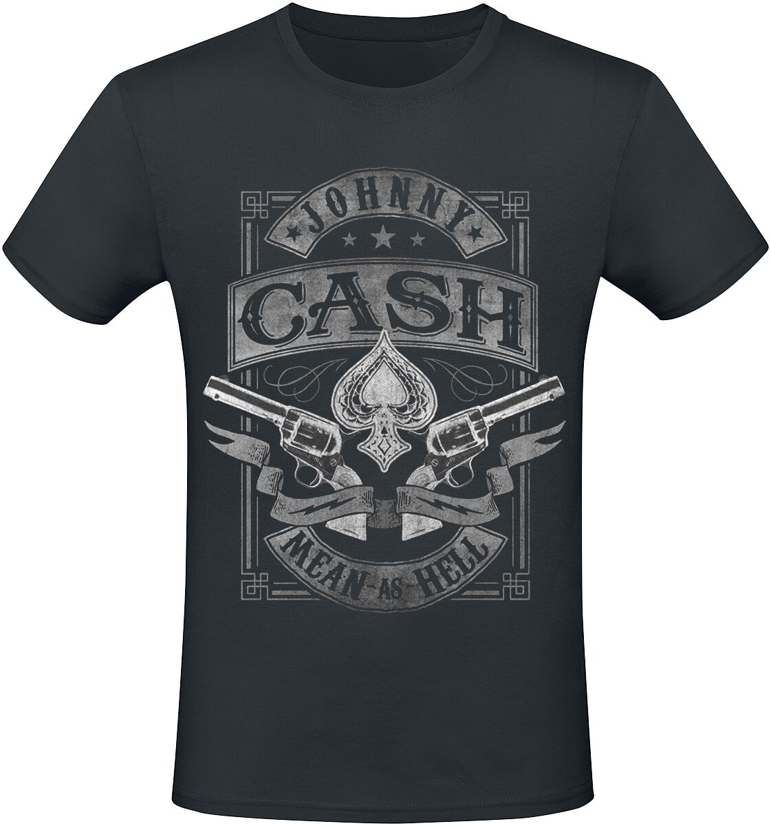 5056012087527 - Mean As Hell T-Shirt schwarz in M 5056012087527 - Mean As Hell T-Shirt schwarz in M
