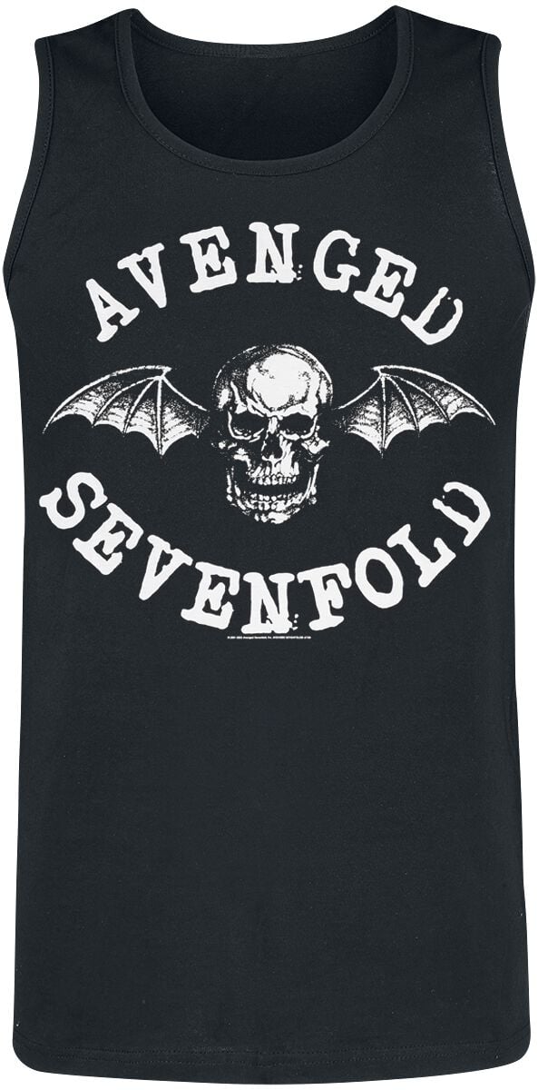 5056012093245 - Skull Logo Tank-Top schwarz in M