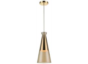 5056013615293 - Spring Lighting - 1 heller Deckenanhänger Champagnergold E27