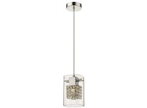 5056013615408 - Spring Lighting - 1 Licht Decke Anhänger Chrom Glas Single G9