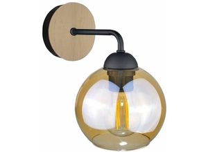 5056013663935 - Keter Lighting - 2031 Melle Dome Wandleuchte Holz 23cm 1x E27 5056013663935 - Keter Lighting - 2031 Melle Dome Wandleuchte Holz 23cm 1x E27