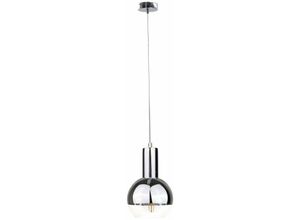 5056013666332 - Keter Lighting - 1897 Ice Dome Pendelleuchte Silber 15cm 1x E27