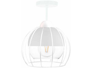 5056013667445 - Keter Lighting - 1508 Solo Halbbündiges Licht Weiß 20cm 1x E27