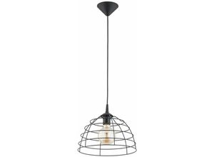 5056013668077 - Keter Lighting - 147 Don Wire Frame Pendelleuchte Schwarz 30cm 1x E27 5056013668077 - Keter Lighting - 147 Don Wire Frame Pendelleuchte Schwarz 30cm 1x E27