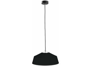 5056013668411 - Keter Lighting - 630 Tonty Dome Pendelleuchte Schwarz 34cm 1x E27