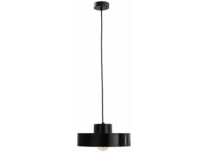 5056013668794 - Keter Lighting - 198 Iglo Dome Pendel-Deckenleuchte Schwarz 30cm 1x E27