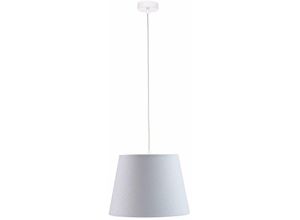 5056013668886 - Keter Lighting - 1059 Dexter Dome Pendelleuchte Weiß 38cm 1x E27