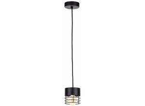 5056013669470 - Keter Lighting - 1142 Elle Slim Pendelleuchte Schwarz 12cm 1x E27