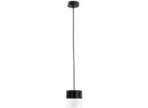 5056013669821 - Keter Lighting - 856 Mao Slim Pendelleuchte Schwarz 12cm 1x E27