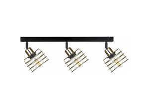 5056013670087 - Keter Lighting - 324 Viva Deckenstrahler Bar Gold 60cm 3x E27