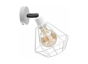 5056013671862 - Keter Lighting - 458 Foskal Wandleuchte Weiß 20cm 1x E27 5056013671862 - Keter Lighting - 458 Foskal Wandleuchte Weiß 20cm 1x E27