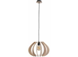 5056013673651 - 642 Nora Wire Frame Pendel-Deckenleuchte Natur 445cm 1x E27 - Keter Lighting