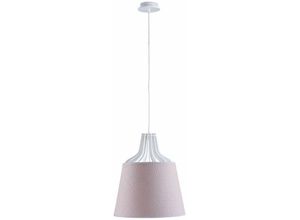 5056013673736 - 700 Lea Dome Pendelleuchte Rosa 38cm 1x E27 - Keter Lighting