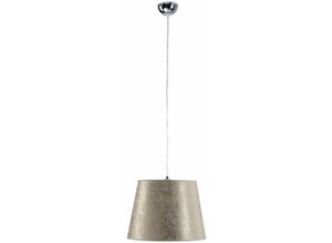 5056013674047 - Keter Lighting - 741 Luca Dome Pendelleuchte Gold 38cm 1x E27