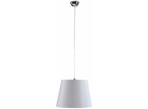 5056013674078 - Keter Lighting - 744 Luca Dome Pendelleuchte Weiß 38cm 1x E27