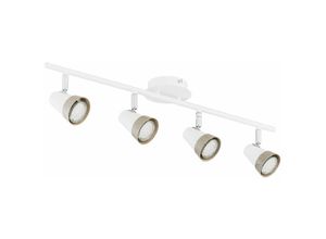 5056013675143 - Keter Lighting - 1304 Rox Deckenstrahler Bar Weiß 64cm 4x GU10