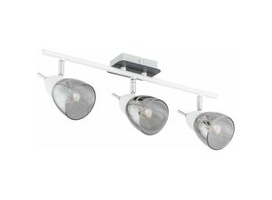 5056013675297 - Keter Lighting - 1529 Sky Deckenstrahler Bar Weiß 50cm 3x E14