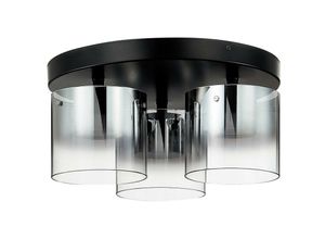 5056013676027 - Spring Lighting Contemporary LED Shade Cluster Ceiling 5 Light Schwarz Glas 3000K