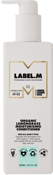 5056043216941 - Organic Lemongrass Moisturising Conditioner 300 ml