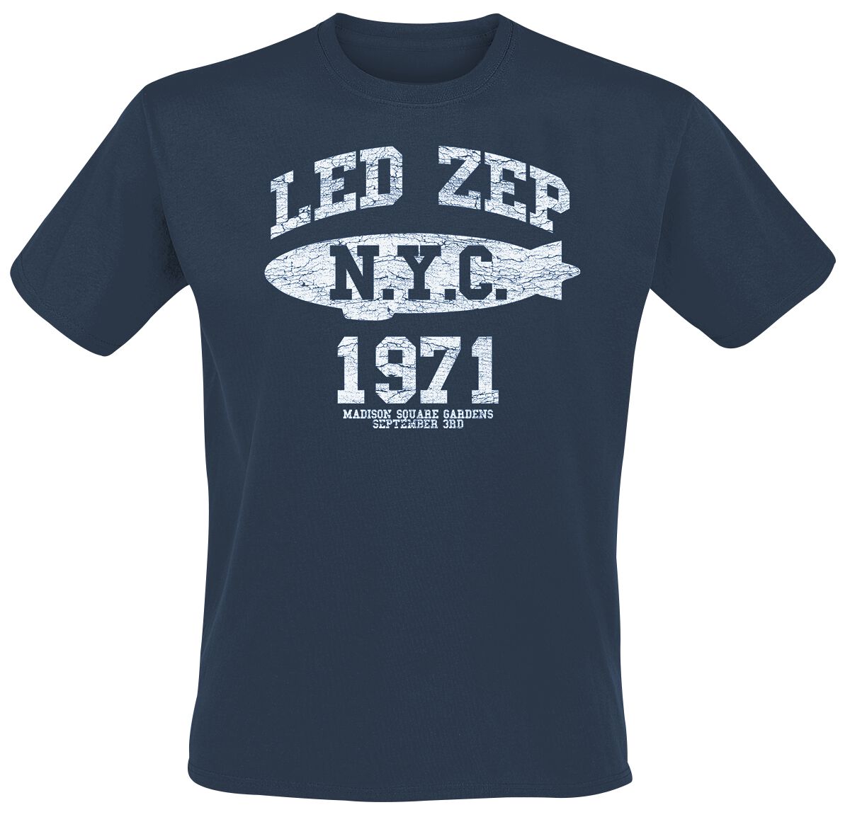 5056187703956 - NYC 1971 T-Shirt blau in L 5056187703956 - NYC 1971 T-Shirt blau in L