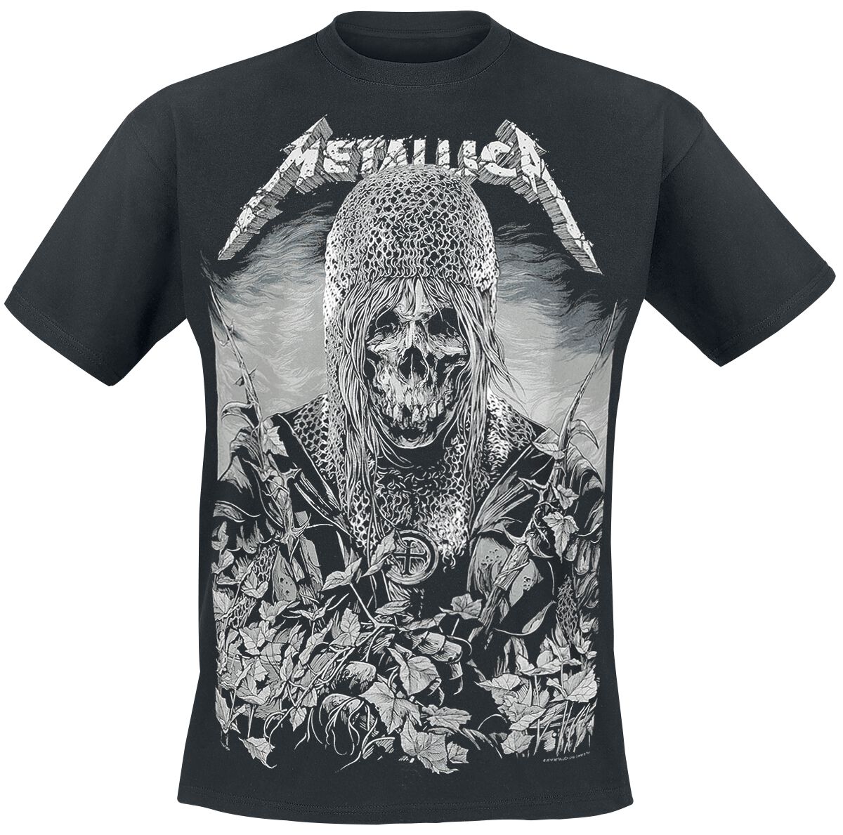 5056187705837 - Metallica Templar T-Shirt schwarz in 3XL