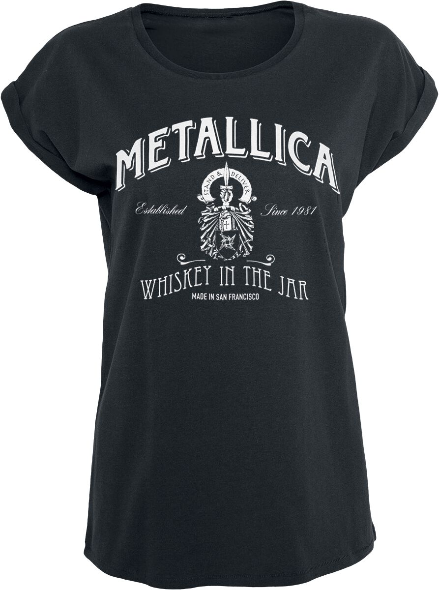 5056187709521 - Metallica Whiskey In the Jar T-Shirt schwarz in S