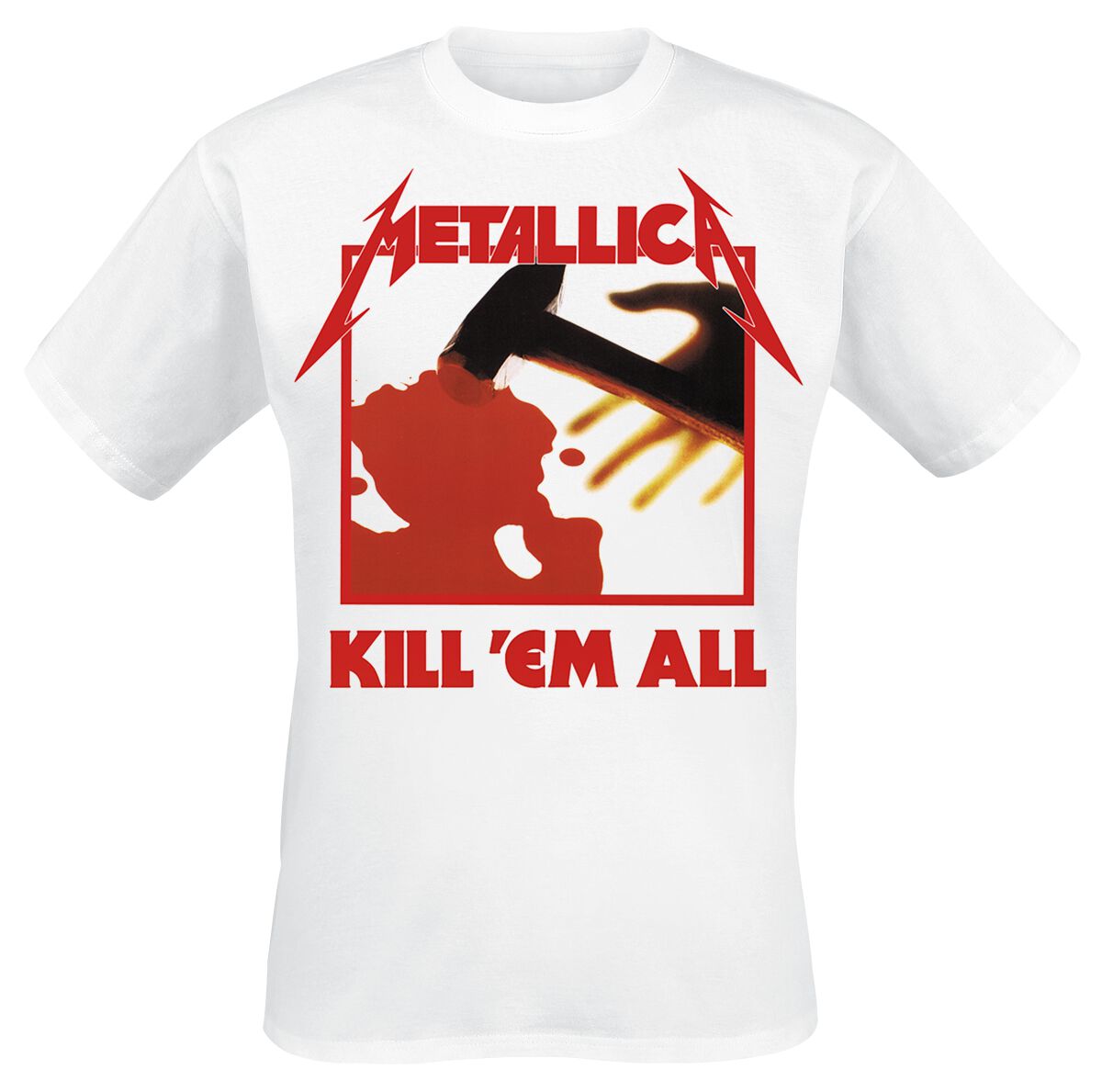 5056187716581 - Metallica Kill Em All T-Shirt weiß in L