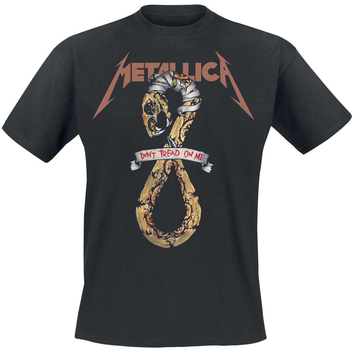 5056187741811 - Metallica Dont Tread On Me T-Shirt schwarz in M