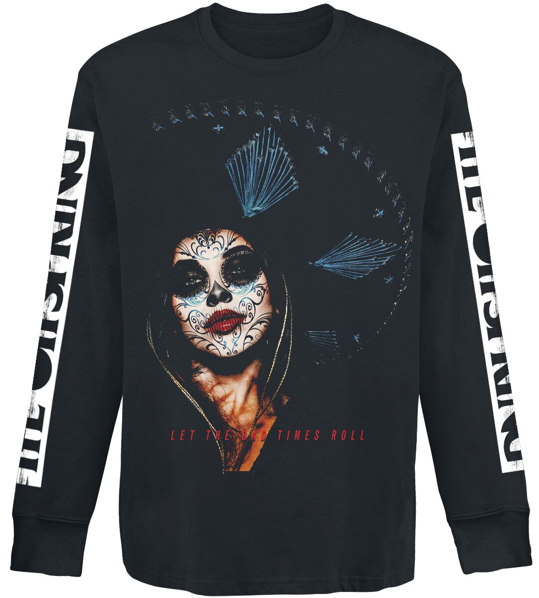 5056187745772 - Bad Times Langarmshirt schwarz in XXL