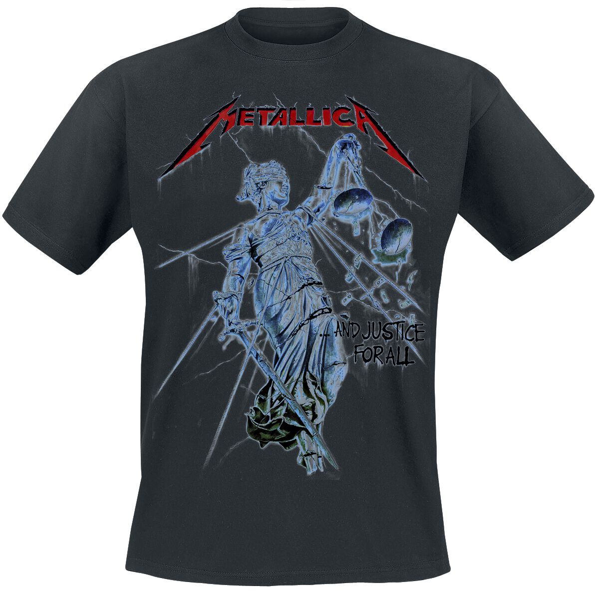 5056187754637 - Metallica And Justice For All T-Shirt schwarz in M