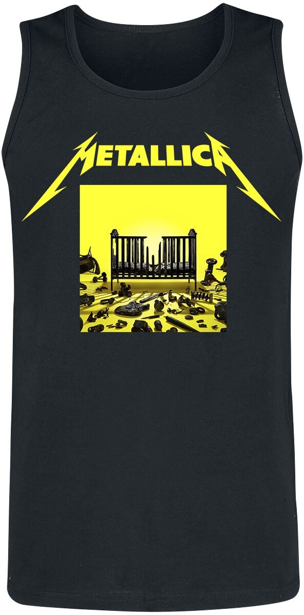 5056187759991 - Metallica M72 Squared Cover Tank-Top schwarz in 4XL