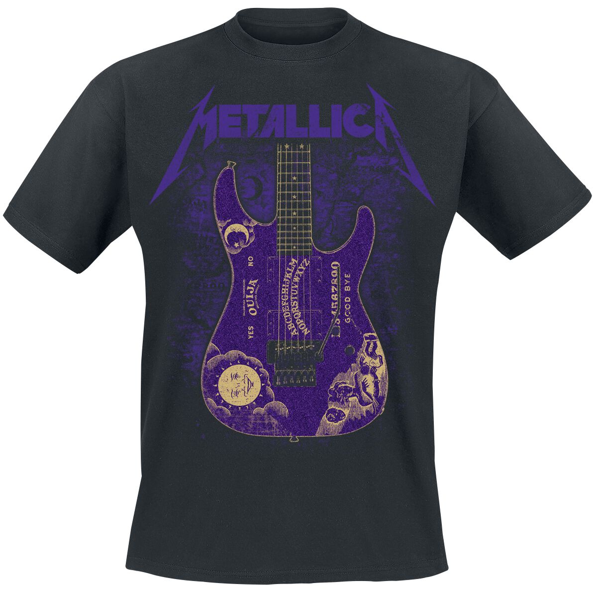 5056187764445 - Metallica Ouija Purple T-Shirt schwarz in 4XL
