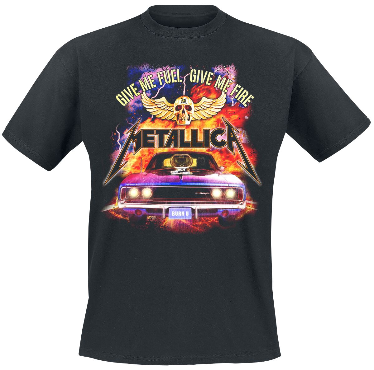5056187768269 - Metallica Give Me Fuel T-Shirt schwarz in S