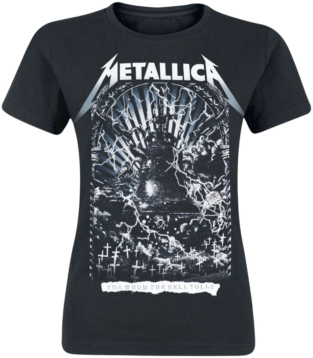 5056187771450 - Metallica For Whom The Bells Toll T-Shirt schwarz in S