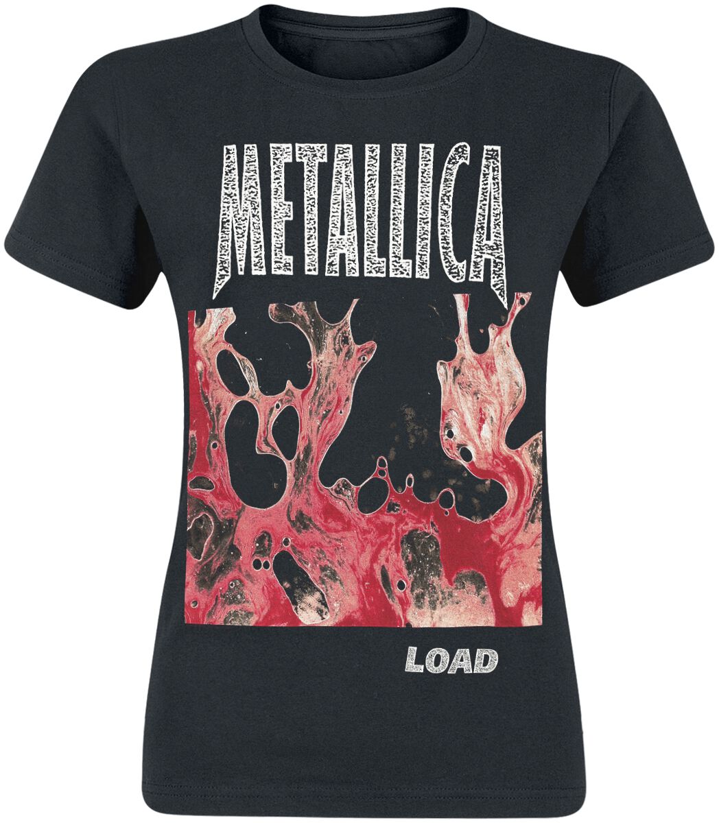 5056187771535 - Metallica Load Tracklist T-Shirt schwarz in XL