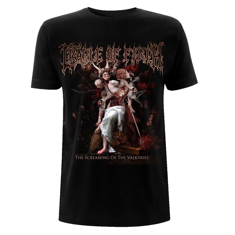 5056187774123 - The screaming of the valkyries T-Shirt schwarz in M 5056187774123 - The screaming of the valkyries T-Shirt schwarz in M