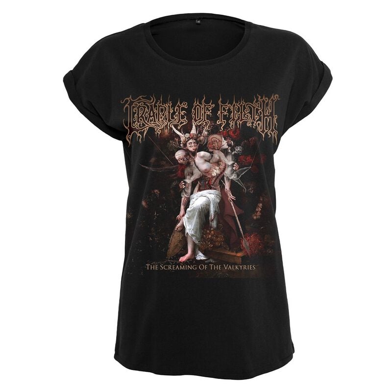 5056187774468 - The screaming of the valkyries T-Shirt schwarz in XL 5056187774468 - The screaming of the valkyries T-Shirt schwarz in XL