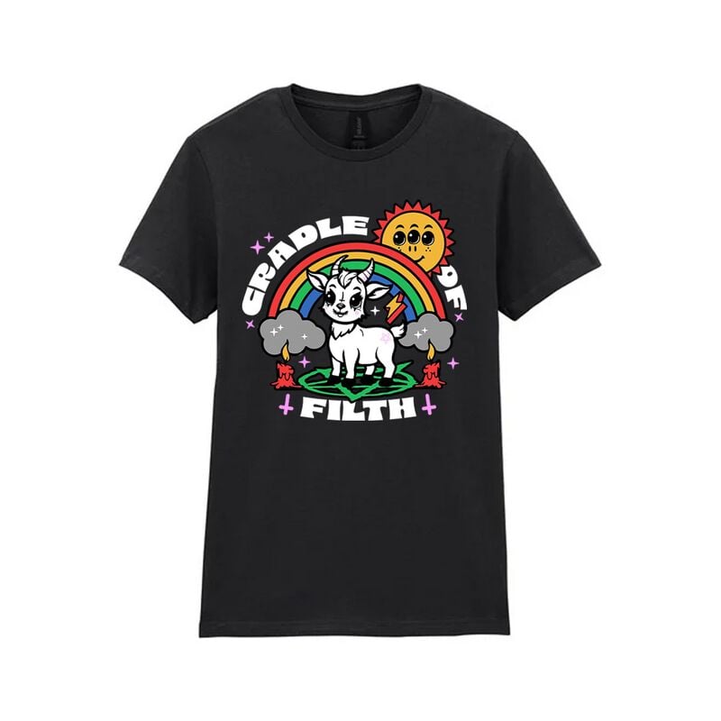 5056187775878 - Cradle Of Fun Girlie T-Shirt schwarz in XL 5056187775878 - Cradle Of Fun Girlie T-Shirt schwarz in XL